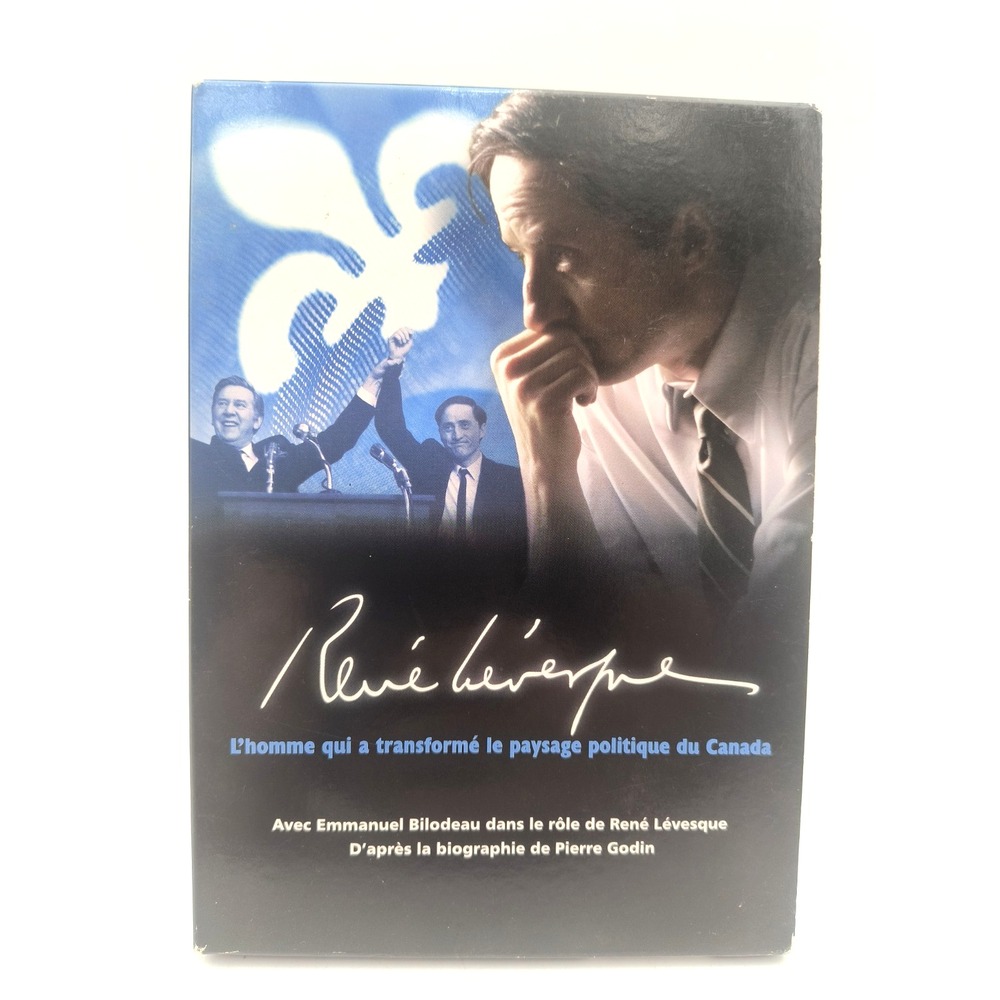 René Lévesque DVD Complete Series Emmanuel Bilodeau Quebec French 2006
